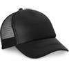 hi!dea™ Cappellino adulto in poliestere e rete regolabile NICOLA BK personalizzate o neutre