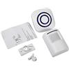 CHEOTIME Allarme campanello con sensore di movimento, campanello wireless per vialetto di sicurezza domestica, campanello per visitatori aziendali con 1 ricevitore plug-in e 1 rilevatore