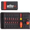 Wiha Juego de destornilladores y bits slimVario® 2831 T9 SET 9-tlg slimVario; TASCHE