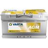VARTA A5 Silver Dynamic AGM 12V 95Ah 850A Batteria per auto Start-Stop 595 901 085