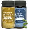 RedMoringa Trattamento Anticellulite Drenante | Integratore Cellulite Mirtillo Nero + Microcircolo Bromelina 5000 GDU con Moringa
