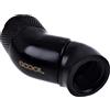 ALPHACOOL Adattatore Alphacool Eiszapfen angolato 2x45 gradi Nero [17250]