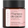 Essenciales - Burro di Cacao BIO, Vergine, 100% Puro e Naturale, con Certificato Ecologico, 130gr | Burro di Theobroma Cacao BIO, 1ª Spremitura a Freddo