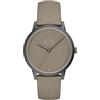Armani Exchange Orologio da uomo, Movimento al quarzo a tre lancette e cassa da 42 mm con cinturino in pelle