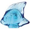 LALIQUE SCULTURA PESCE AZZURRO