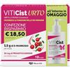 Marco Viti Viticist Benessere Vie Urinarie - Integratore con D-Mannosio 1,5 g, Cranberry e Uva Ursina, 10 Bustine + Detergente Intimo Lenitivo 250 ml con Lichene d'Islanda e Pantenolo