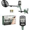 MINELAB X-Terra Intrepid, metal detector professionale per adulti con puntamento su tutti i terreni, bobina impermeabile, 2 modalità di rilevamento e ID bersaglio chiari