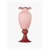 Bloomingville Vaso in vetro soffiato Frills