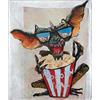 Northwest Warner Bros 100th Celebration Silk Touch - Coperta, 127 x 152 cm, motivo: Gremlin dipinto