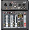 ITALIAN STAGE Proel IS 2MIX4PRO Mixer Analogico 4 Canali Effetti Bluetooth Usb