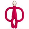 Matchstick Monkey, Original Teether & Gel Applicator, Antimicrobial Silicone Teething Toys for Baby, Easy to Grip, BPA Free, 3 Months Old+, 10.5 cm, Red Monkey