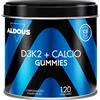 Aldous Bio Aldous - Vitamina D3 e K2 - Muscoli, Ossa 120 pz Caramelle