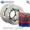 KIT DISCHI PASTIGLIE FRENO ANTERIORE BREMBO BLU CARBON YAMAHA TMAX 530 2012-2018