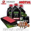 MOTUL / HIFLO KIT TAGLIANDO YAMAHA FZ6 600 2004-2007 OLIO MOTUL 5100 FILTRO OLIO+ARIA CANDELE