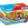 PLAYMOBIL City Life 9419 Autobus scolastico con tetto rimovibile, per bambini dai 4 anni in su