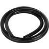 A ABSOPRO Tubo in Silicone per Aspirazione ad Alta Temperatura 4FT 1/4 6mm ID 2.5mm Spessore Linea di Aspirazione per Automobili Silicone Nero 1 pezzo