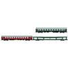RIVAROSSI HR4418 DR, set 3 carrozze treno auto-cuccette "Berlino - Lörrach",