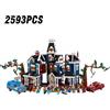 BUILDING BLOCK Stranger Things La Casa Creel Set Costruzione Compatibile 11370 2593pcs No Box
