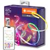 LEDVANCE Smart+ WiFi Flex 5M LED Strips, bianco, 22W, 500lm, Dimmabile, Effetto di luce Magic-RGB dinamico, selezione di colori della luce individuale, durata lunga, montaggio semplice, IP20