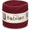 Bobilon Filato per magliette, per lavori a maglia, progetti macramè, filato di tessuto per fai da te, borse, cestini, progetti all'uncinetto, 5-7 mm, bordeaux