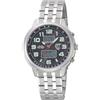 ETT Eco Tech Time Eco Tech Time EGS-11302-22M - Orologio da uomo radiocontrollato a energia solare, con timer mondiale Hunter II