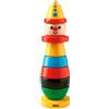 BRIO Clown, 9-tlg., Stapelspielzeug, Stapelturm, Holzspielzeug, Holz Spielzeug, Kleinkind, 30120