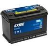 Exide batteria auto EXIDE Excell EXIDE Excell 12V 100Ah 720A 315x175x205