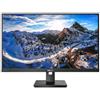 Philips Philips P-line 279P1 - Monitor a LED - 27 - 3840 x 2160 4K @ 60 Hz - IPS - 350 cd/m² - 1000:1 - 4 ms - 2xHDMI, DisplayPort, USB-C - altoparlanti - black texture 279P1/00