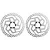 Shimano ES-MRT26MP Disco freno Argento 180 mm (Confezione da 2)