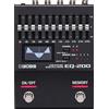 BOSS EQ-200 Graphic Equalizer Dual 10-Band 127 Memory MIDI Guitar Bass Pedal