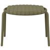 Moia Greenwood Tavolino Valencia Verde Polipropilene Ø67 Outdoor