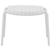 Moia Greenwood Tavolino Valencia Bianco Polipropilene D 67 Outdoor