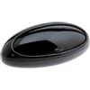 Alessi Gnam ASG22 B - Cassetta per Il Pane di Design con Sportello Frontale, Resina Termoplastica, Nero