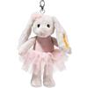 Steiff GmbH Steiff 112614 Ciondolo coniglietto Hoppie, peluche, 16 cm, multicolore
