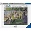 Ravensburger Puzzle 1500 pezzi Art Collection, Seurat: Una domenica pomeriggio sull'isola della Grande - Puzzle Adulti +14 anni, 80 x 60 cm, Puzzle per Adulti Arte, Idee Regalo