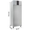 Armadio Refrigerato Verticale Professionale Positivo 600, -2°C/+8°C, Profondità 70 cm, con Ruote, Luce a Led e Serratura