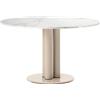 ZANOTTA tavolo rotondo MARCUSO 2531 Ø 120 cm - 2531-120-CANAPA-OP