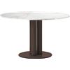 ZANOTTA tavolo rotondo MARCUSO 2531 Ø 120 cm - 2531-120-ESPRESSO-OP