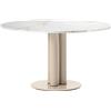 ZANOTTA tavolo rotondo MARCUSO 2531 Ø 130 cm - 2531-130-CANAPA-OP