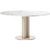 ZANOTTA tavolo rotondo MARCUSO 2531 Ø 150 cm - 2531-150-CANAPA-OP
