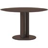 ZANOTTA tavolo rotondo MARCUSO 2533 Ø 120 cm - 2533-120-ESPRESSO-OP
