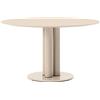 ZANOTTA tavolo rotondo MARCUSO 2533 Ø 130 cm - 2533-130-CANAPA-OP