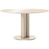 ZANOTTA tavolo rotondo MARCUSO 2533 Ø 130 cm - 2533-130-CANAPA-LU