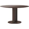 ZANOTTA tavolo rotondo MARCUSO 2533 Ø 130 cm - 2533-130-ESPRESSO-LU