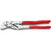KNIPEX Pinza chiave pinza e chiave in un unico utensile in confezione Self-service cromata rivestiti in resina sintetica 250 mm, 86 03 250 SB