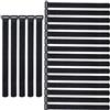 QitinDasen 20 Pezzi 20 X 2 cm Nylon Stringicavo Fascette, Cinghie Cavi Riutilizzabili, Fascette Fermacavi Regolabili con Gancio e Passante (Nero)
