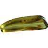 Ambra copal tono giallo/verde con insetti 5,6 gr