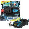 Imaginext DC Super Friends Light & Sound Batmobile incl. figura di Batman
