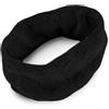 Love Cashmere Scaldacollo da uomo in 100% cashmere, nero, prodotto in Scozia, Nero , Taglia unica
