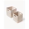 Westwing Collection Set di 2 cesti Lurdes